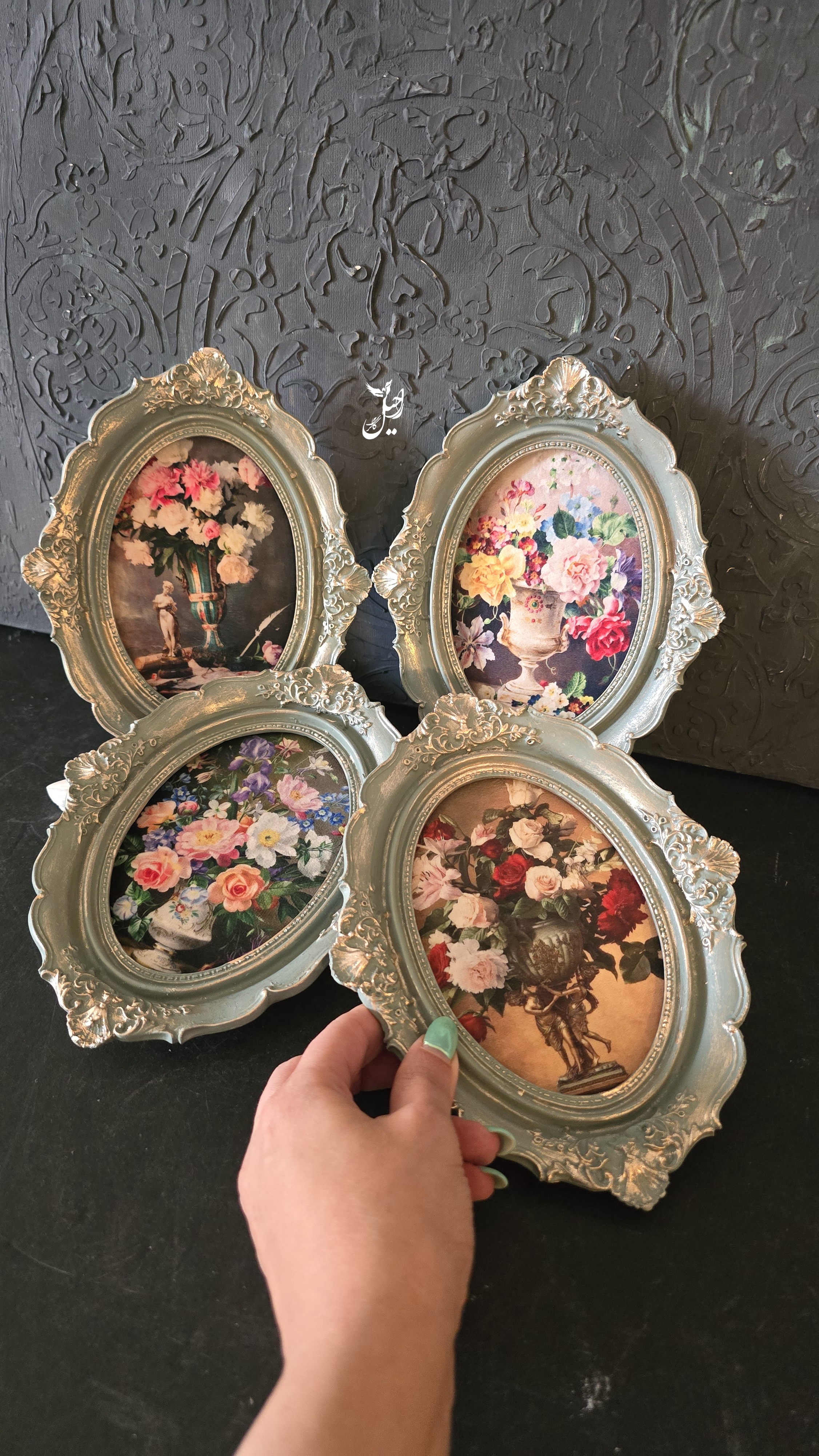 قاب های کلاسیک با طرح مخمل